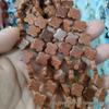 14mm Natural Crystal Agate Four-Leaf Clover Beads for DIY Jewelry