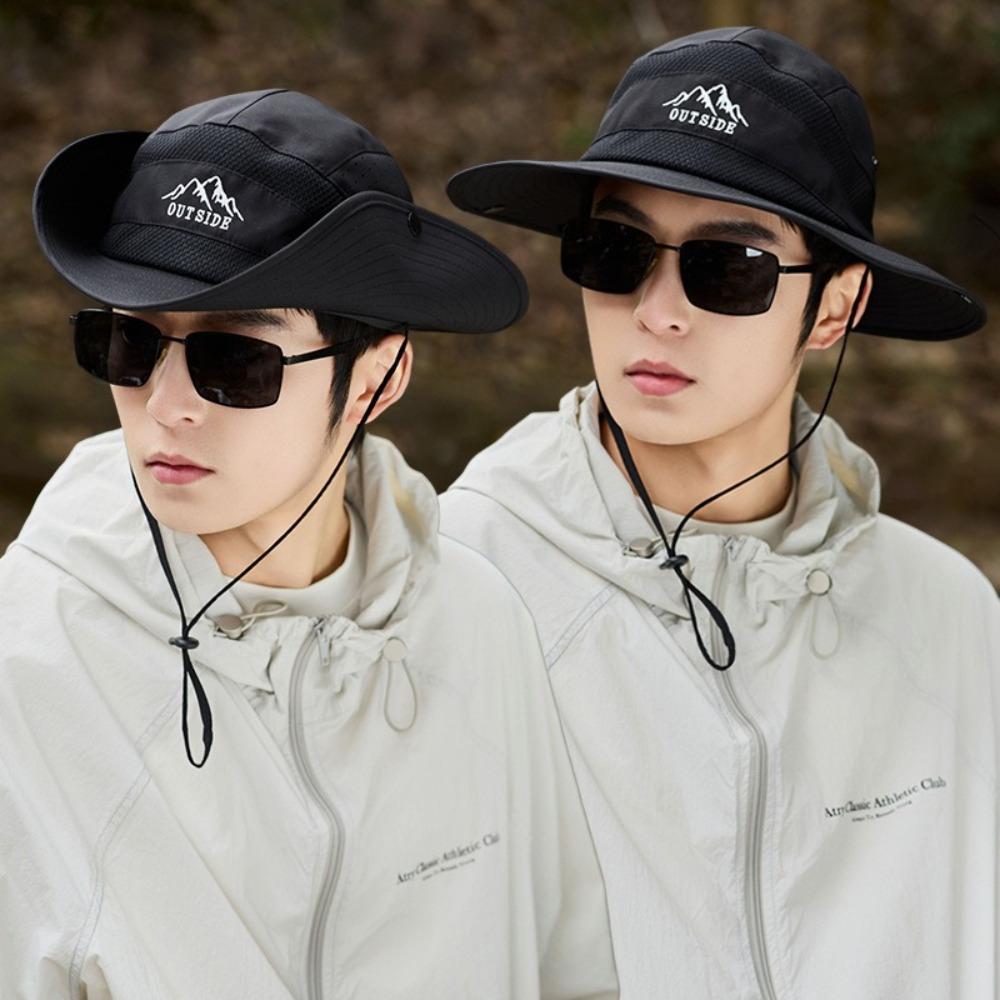 Anti-UV Bucket Hat Anti-Sun Beach Hat New Fisherman Hat Women