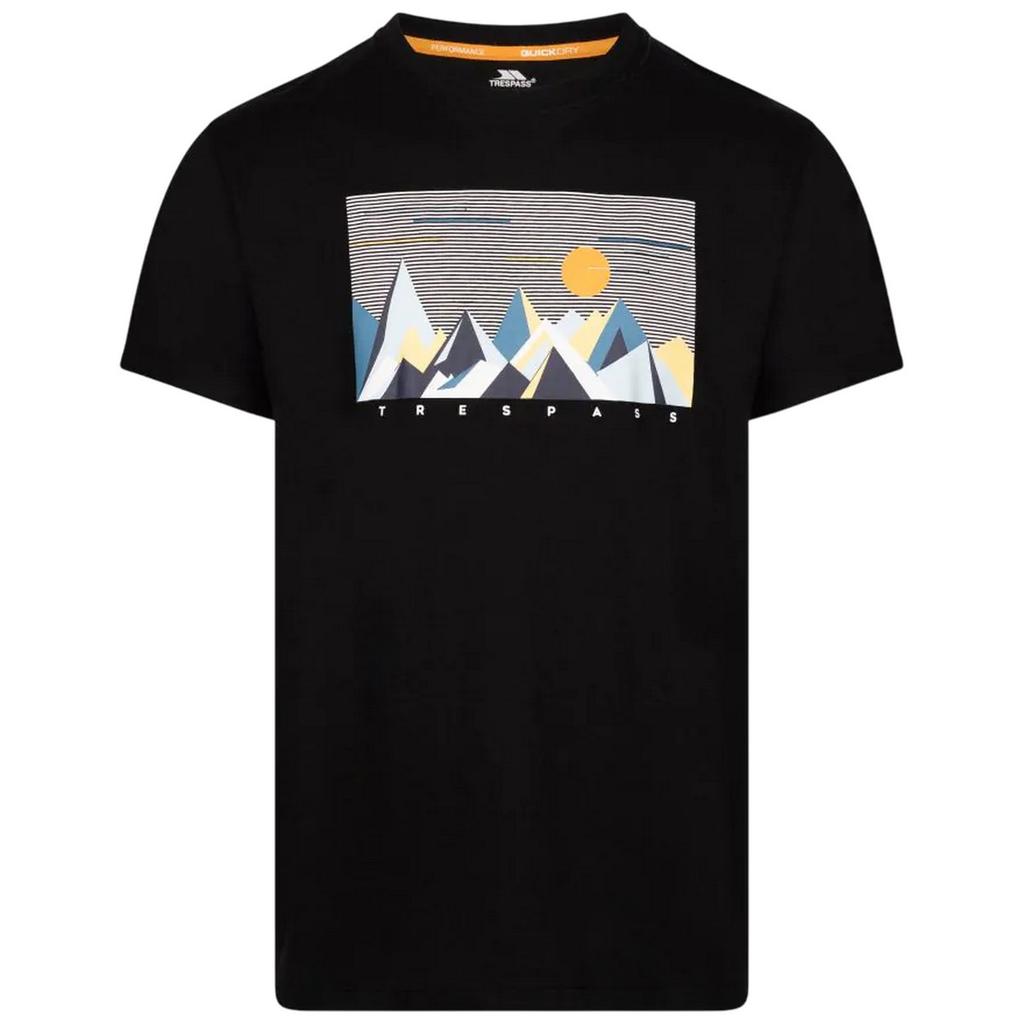 TRESPASS Mens Ennadai Printed T-Shirt