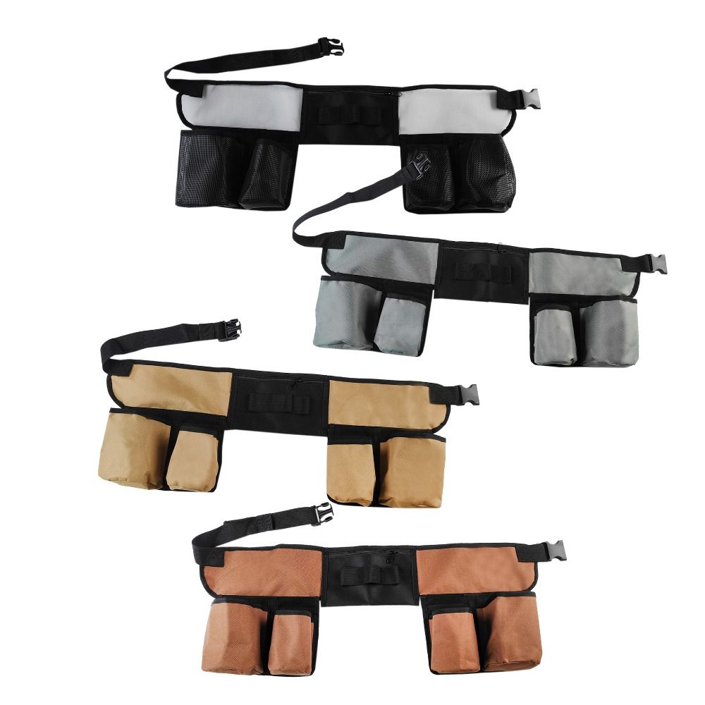 Waterproof Cleaning Kit Fanny Pack Multi-pocket Gardening Tool Waist Bag  Housekeeping