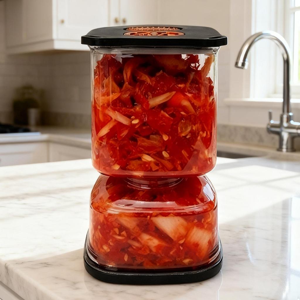 Food Container Clear Square Leakproof Airtight Pickle Jar For Grounds Cereal Sugar Tea Dried Goods Nuts Flour Kitchen Home