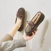 Women's Washable, Non-Fading, Fleece-Lined, Non-Slip Flat Shoes for Autumn & Winter