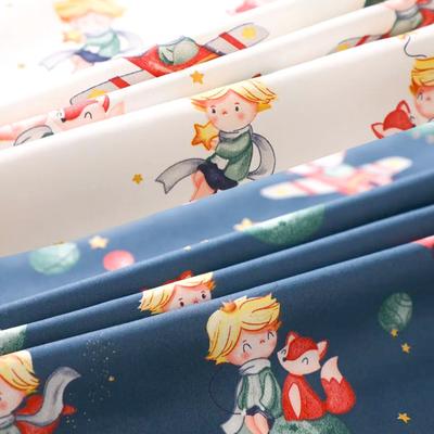160*50 Baumwoll-Twill-Stoff mit Aufdruck für Kinder Zum Selbermachen Bettwäschestoff Nähen Patchwork Quilten Und Modekleiderherstellung Stoffe