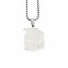 Stainless Steel Juice Box Keychain Pendant Necklace - Hip Hop Streetwear Accessory
