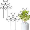 Metal Indoor Plant Trellis for Climbing Plant Small Garden Trellis for Potted Plant Outdoor Flower Plant Support