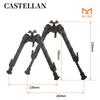 V9MLOK Tactical Retractable Adjustable Alloy Bipod for Toy Gun Decoration