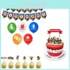 Roblox Birthday Party Supplies Kit Featuring Vibrant Banner Balloons And Cake Toppers For Kids