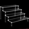 Acrylic Display Stand  Ladder Shelf Hand-made Figure Toy Animation Car Model Blind Box Perfume Storage Model Stand