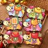 6Pcs/Set Cartoon 2026 Horse Year Red Envelope Retro Paper Chinese New Year Red Envelope Blessings Printing The Year of The Horse