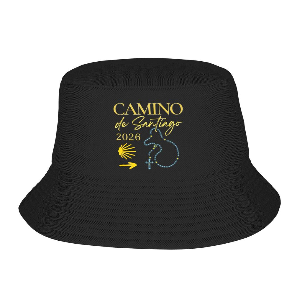 Beach Headwear Camino De Santiago Merch Bucket Hats Cute Girls Sun Hat