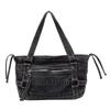 Large Capacity Commuter Tote Bag Women's Denim Shoulder Crossbody Bag