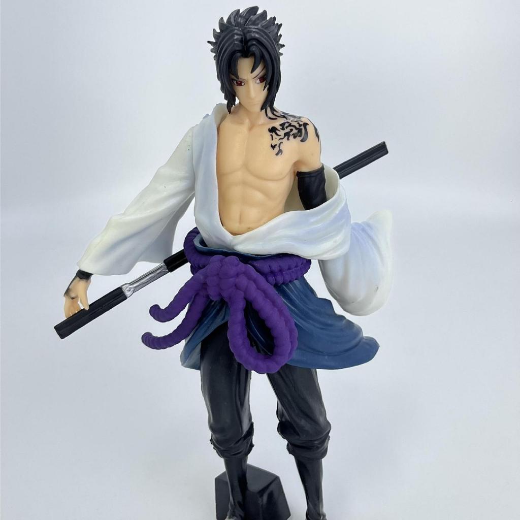 Naruto Shippuden Uchiha Sasuke Curse Mark Anime Figure Collectible Model Toy Gift
