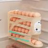 1PC Refrigerator Automatic Egg Rack Filler. Automatically Slides Down. Saves Effort and Space. Large Capacity Stackable Egg