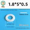 Thickened Nylon Plastic Flat Washer: Hard Plastic Gasket M2-M16