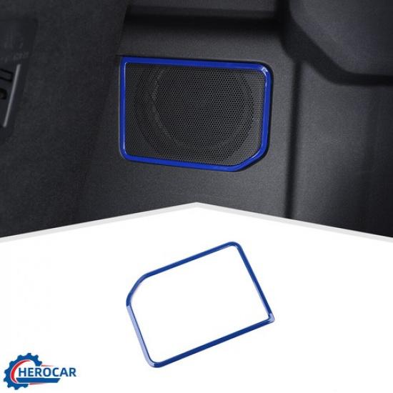 Rear Trunk Subwoofer Speaker Cover Trim Decor For Ford Bronco Accessories Blue