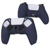 eXtremeRate Protective Cover for PlayVital PS5 Controller Silicone Skin Ergonomic Soft Rubber Protective Case for PS5 Controller with Thumb Stick Cap