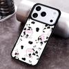 Milk Cow Skin Print Luxury Phone Case for iPhone 17 16 15 Pro Max Air 14 13 12 11 Plus Shockproof Capa Cover