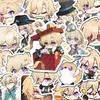 48Pcs/Pack Anime Game  Stickers Aventurine Kakavasha DIY Suitcase Guitar Car PVC Waterproof Sticker