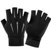 Anti-uv Ice Silk Fishing Gloves Highly Elastic Armguard 2024 Fitness Gloves  Cycling Driving