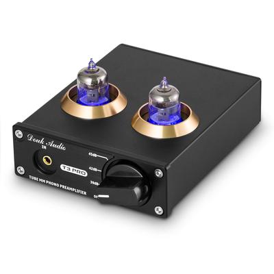 Nobsound T3 PRO Phono 6J2 Vacuum AUX Direct Ground Noise Compact Design for Record Lovers In Residential Areas Amplifier Tube, Mode, -25dB Reduction,