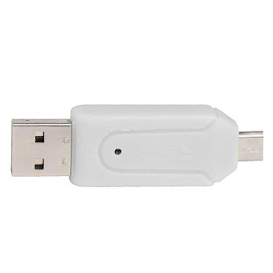 2 In 1 Card Reader Universal USB OTG Micro USB TF SD Card