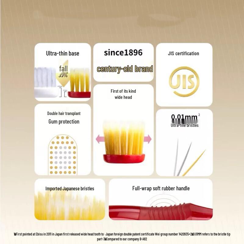 Ebisu Pro 48-Hole Wide Head Toothbrush