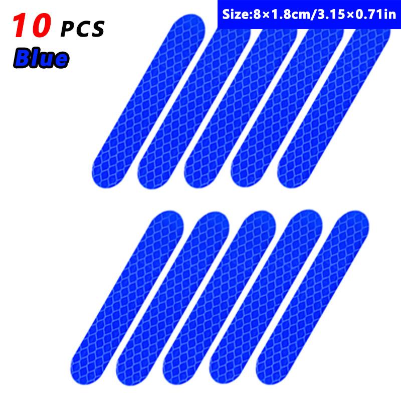 Car Wheel Hub Reflective Stripes Door Safety Opening Warning Sticker Tape Auto Rear Warning Reflective Tape Car Accessories