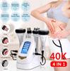 Electric 4 in 1 40K Vacuum Body Relaxation Machine Thermal RF Face Neck Massager Cosmetic Skincare Accessory Tool Supply Set Kit
