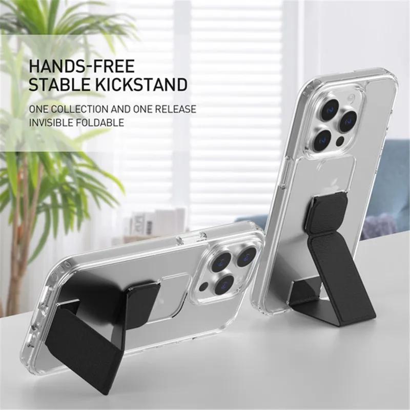 Magnetic Stand Wrist Strap Finger Ring Car Phone Holder for iPhone 15 14 Pro Max Samsung S22 23 Ultra Xiaomi Phone Accessories