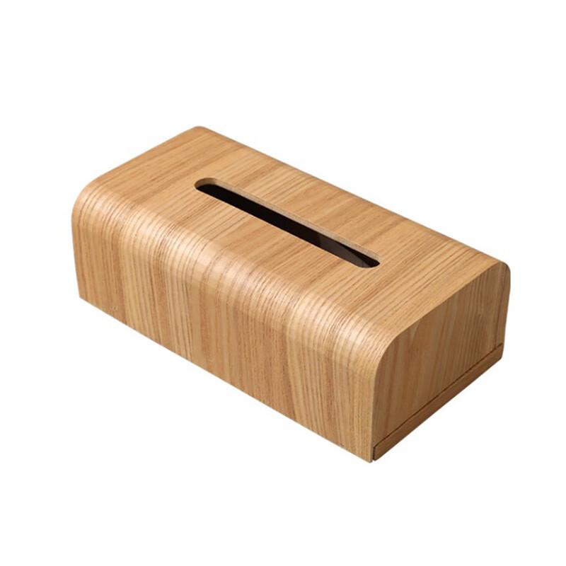 Nordic Style Wooden Rectangular Tissue Box Medium