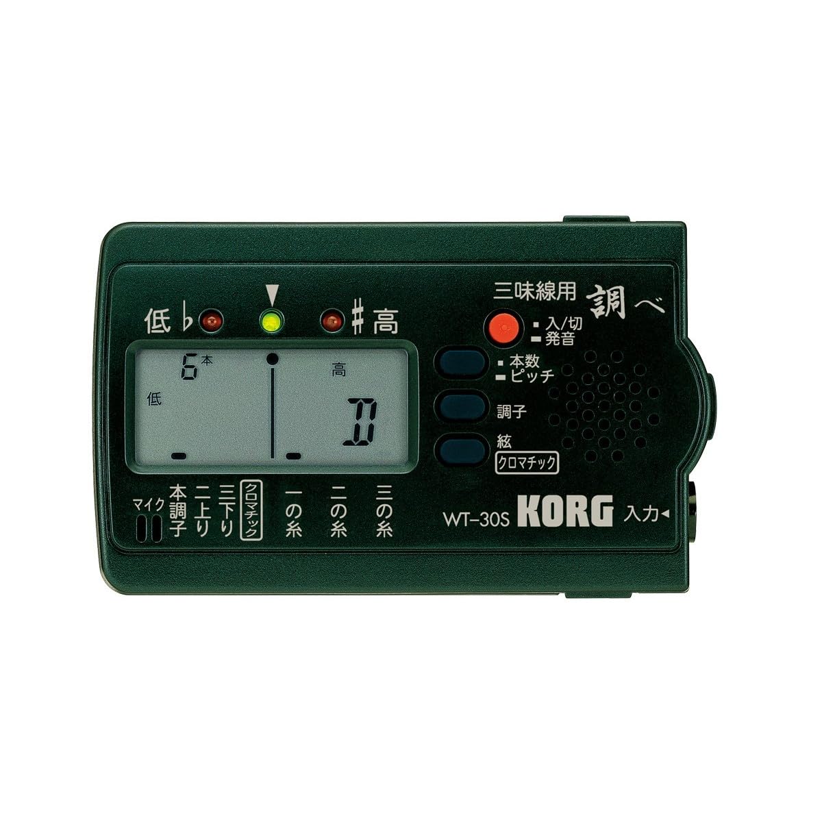 

Тюнер KORG для Shamisen Investigation WT-30S