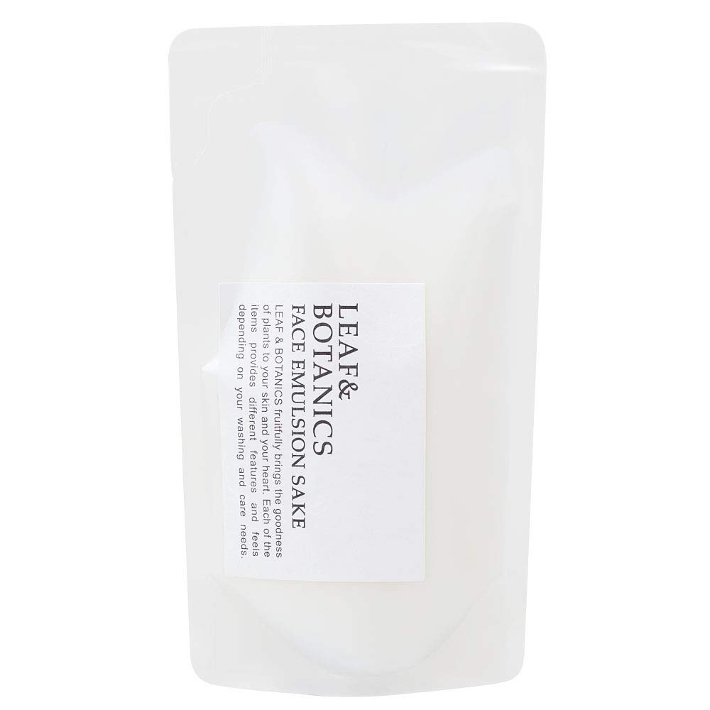 

Leaf Botanics Face Emulsion Junmai Sake Refill &