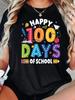 Happy 100 Days of School Graphic Tee