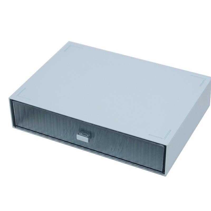 Acrylic Cosmetics Storage Box Makeup Organizer Drawer Desktop Transparent Dustproof Lipstick Makeup Brush Mask Storage Box Rack