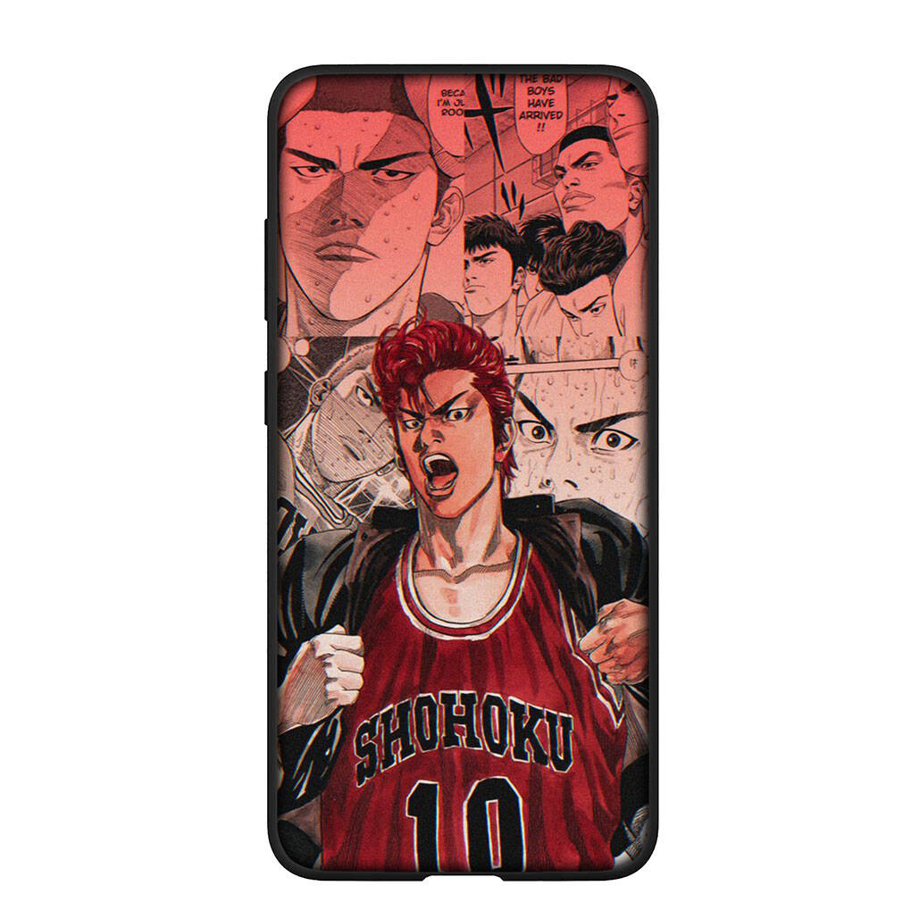 Phone Case for iPhone 17 16 15 Xiaomi Poco F8 F7 X7 X6 M8 C85 C75 C71 Redmi Note 14 13 12 11 Pro Max A3 14C 13C 15C Comics Slam Dunk Basketball Cover
