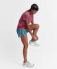 Minasu Sports Fit Contrast Stitch Short Sleeve T Shirt_Pink