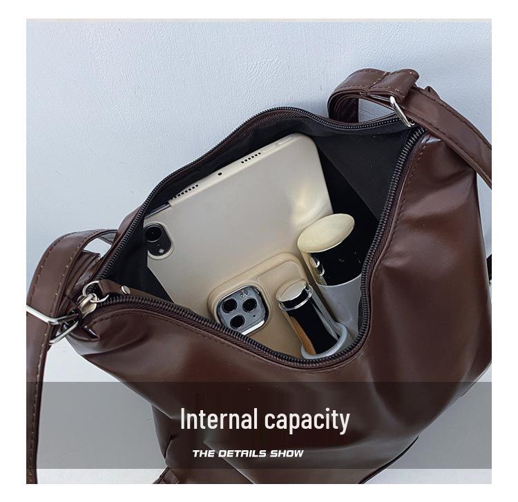 Korean Style Large Capacity Women's Tote Bag - 2024 Summer Trend, Versatile Chain Strap, Shoulder and Crossbody Option