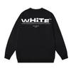 2025 Höst/Vinter Unisex Oregelbundet Bokstavs- och Pilmönster Rundhalsad Pullover Sweatshirt