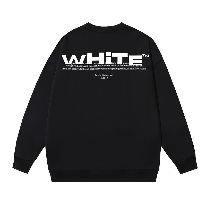 2025 Höst/Vinter Unisex Oregelbundet Bokstavs- och Pilmönster Rundhalsad Pullover Sweatshirt
