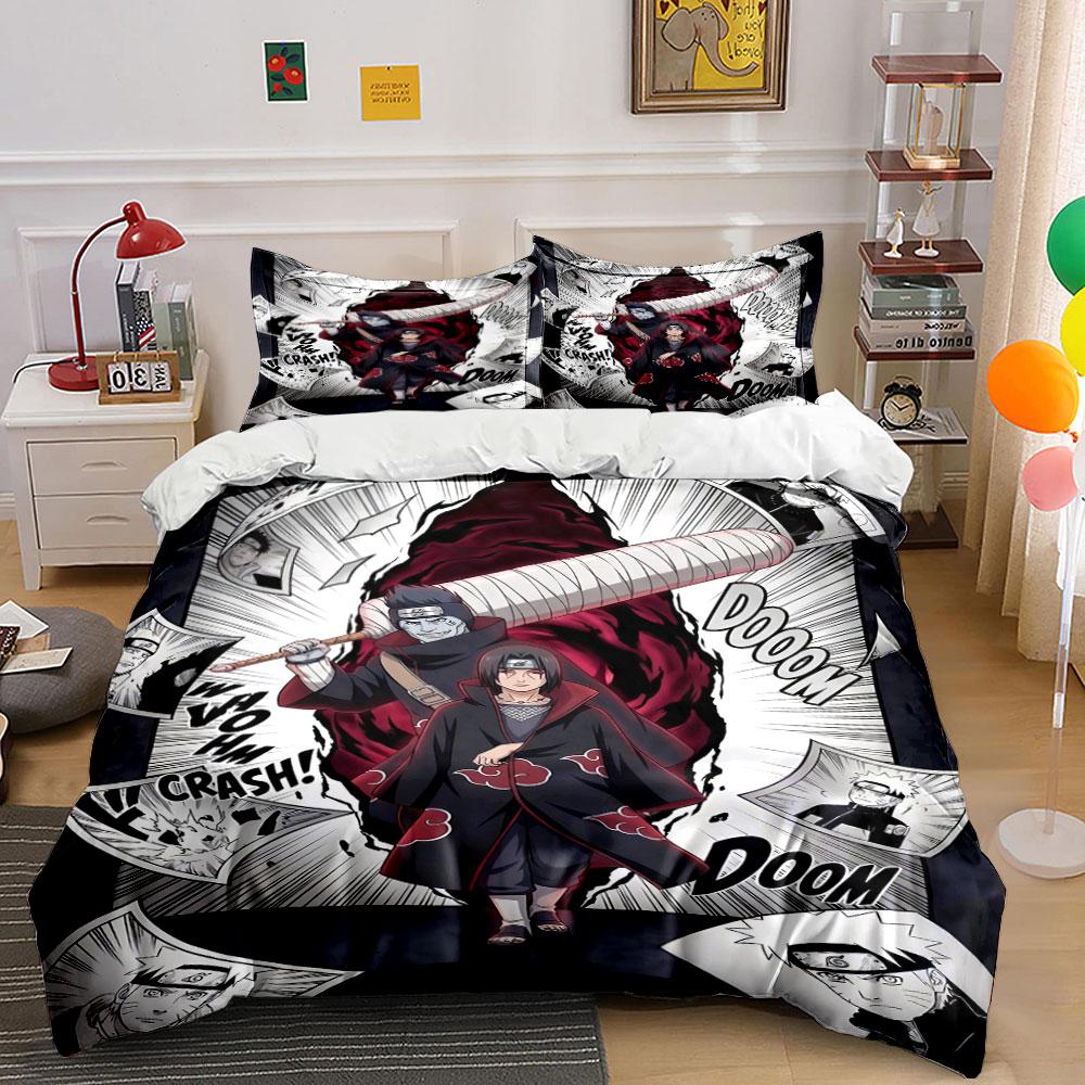 

Characters with manga graphics. Bedding sets Duvet cover sets Duvet covers Pillowcases(1 * Duvet Cover 2 * Pillowcases, without duvet insert) 135x200cm