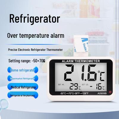 Hochpräzises digitales Thermometer und Hygrometer für Kühlschränke und Gefrierschränke