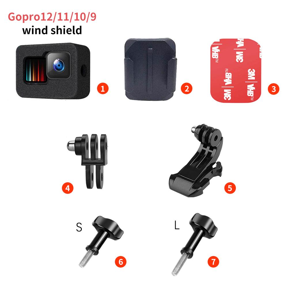 Für Nolan X-lite X803rs Helm Benutzerdefinierte Aluminium-Kinnbefestigung für GoPro Hero12 11 10 DJI Action 5pro 4 3 Insta360 X4 Ace pro Kamera
