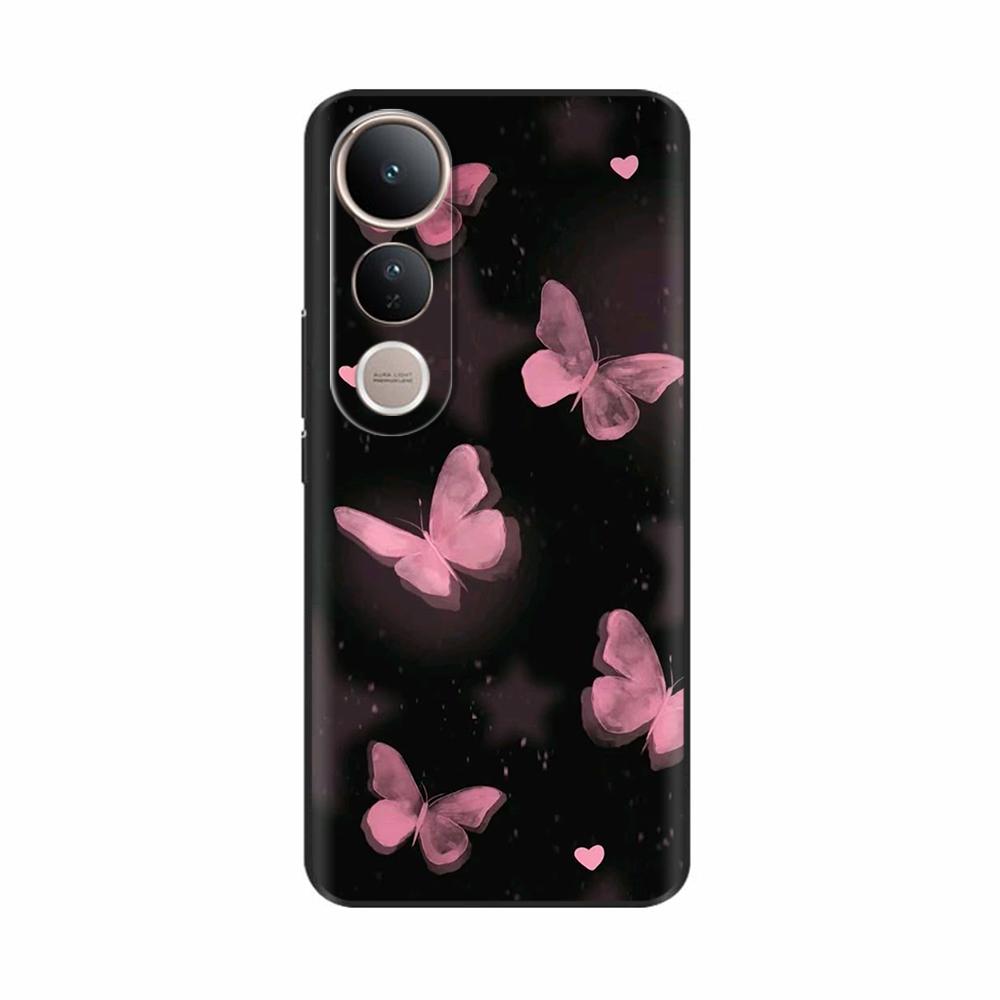 For Vivo V50 Lite Case Cute Cartoon Painted Phone Case For Vivo V50 Lite 4G 5G Protection Shockproof Shell Back Cover Protection