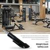 Steel Weight Stack Gym Pin with Comfort Handle Anti-Rust Advanced Muscle Engagement Weight Plate for Weight Reduction Latch