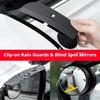 Car Side Mirror Rain Visor With Blind Spot Mirror For Skoda Octavia Fabia Superb Kodiaq Karoq Kamiq Rapid Yeti Roomster Eyebrow Ydpf68
