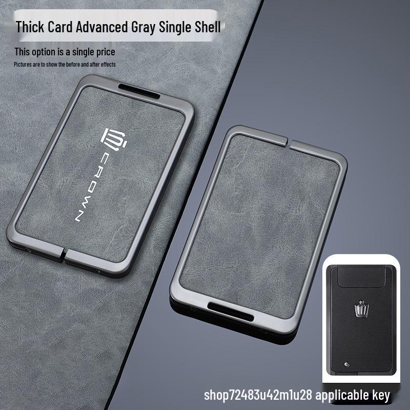 Applicable Crown Card Key Case for 12th/13th/14th Gen Cars - Protective Shell with Buckle for Remote Control