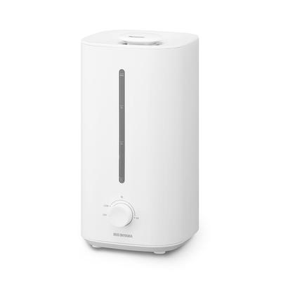 Iris Ohyama Umidificazione ad ultrasuoni Volume Serbatoio Capacità 14 ore Fornitura continua di acqua da scrivania Umidificatore bianco, Tipo, 280ml, 4L, Tatami,