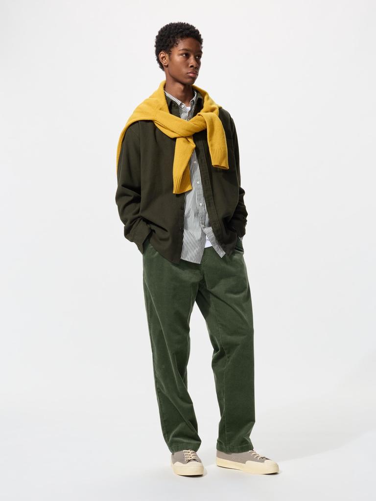 Uniqlo Corduroy Easy Ankle Pants