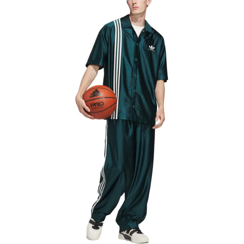 Adidas Originals SS25 Loose Versatile Comfortable Sports Short Sleeve Shirt Unisex shirts JM9950