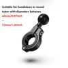 Motorcycle Bicycle Handlebar Ram Mount Support Camera Base with 1 Inch 25mm Ball Head for 0.87"~1.26" Diameter Round Railing